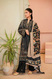 Sahfa Dhoop Kinara Printed Khaddar Unstitched 3Pc Suit SK-02 Zafraan