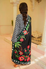 Sahfa Dhoop Kinara Printed Khaddar Unstitched 3Pc Suit SK-04 Lehar