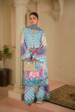Sahfa Dhoop Kinara Printed Khaddar Unstitched 3Pc Suit SK-11 Parwaaz