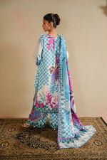Sahfa Dhoop Kinara Printed Khaddar Unstitched 3Pc Suit SK-11 Parwaaz