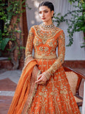 Akbar Aslam Mastani Unstitched Embroidered Net 3Pc Suit - MAHJABEEN