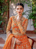 Akbar Aslam Mastani Unstitched Embroidered Net 3Pc Suit - MAHJABEEN