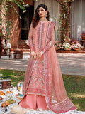 Akbar Aslam Mastani Unstitched Embroidered Organza 3Pc Suit - MEHRBANO