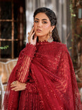 Akbar Aslam Mastani Unstitched Embroidered Net 3Pc Suit - GUL MOHR