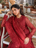 Akbar Aslam Mastani Unstitched Embroidered Net 3Pc Suit - GUL MOHR