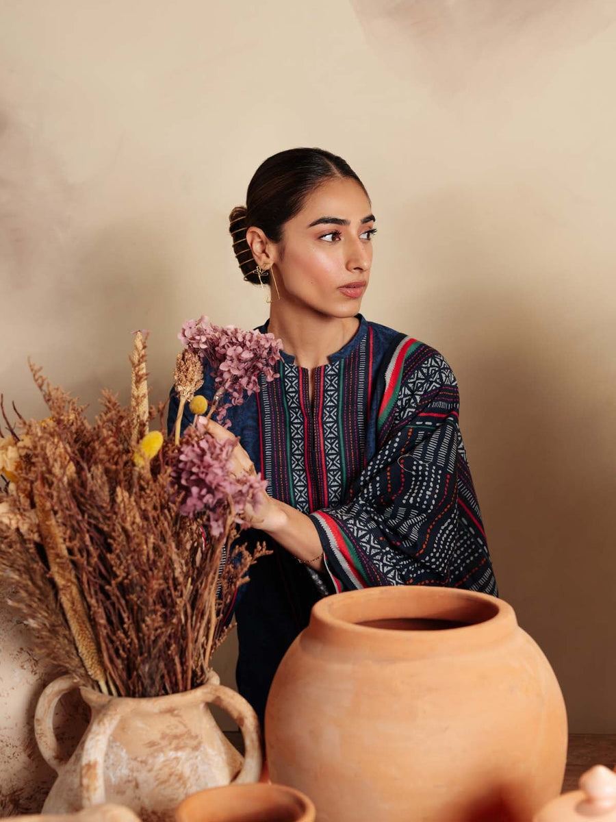 Sahar Fall Winter Unstitched Printed Khaddar 3Pc Suit SKWP-V2-23-01