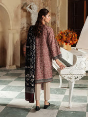 Sahar Fall Winter Unstitched Printed Khaddar 3Pc Suit SKWP-V2-23-06