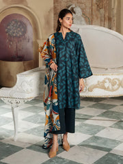 Sahar Fall Winter Unstitched Printed Khaddar 3Pc Suit SKWP-V2-23-07