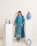 Neeshay Whispers of Summer Embroidered Lawn Unstitched 3Pc Suit - SKYLA