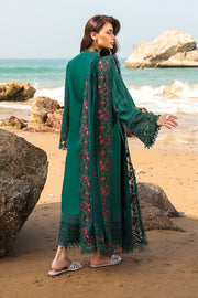 Serene Premium Hania Luxury Lawn Unstitched 3Pc Suit SL-100 Kiswa