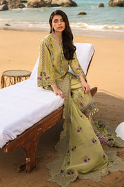 Serene Premium Hania Luxury Lawn Unstitched 3Pc Suit SL-102 Anaya