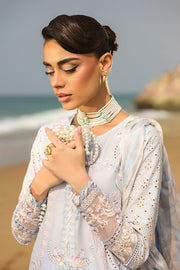 Serene Premium Hania Luxury Lawn Unstitched 3Pc Suit SL-105 Havia