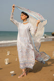 Serene Premium Hania Luxury Lawn Unstitched 3Pc Suit SL-105 Havia