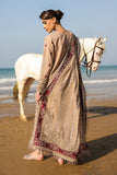 Serene Premium Hania Luxury Lawn Unstitched 3Pc Suit SL-107 Parizay