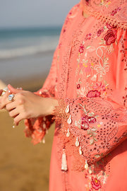 Serene Premium Hania Luxury Lawn Unstitched 3Pc Suit SL-108 Elara