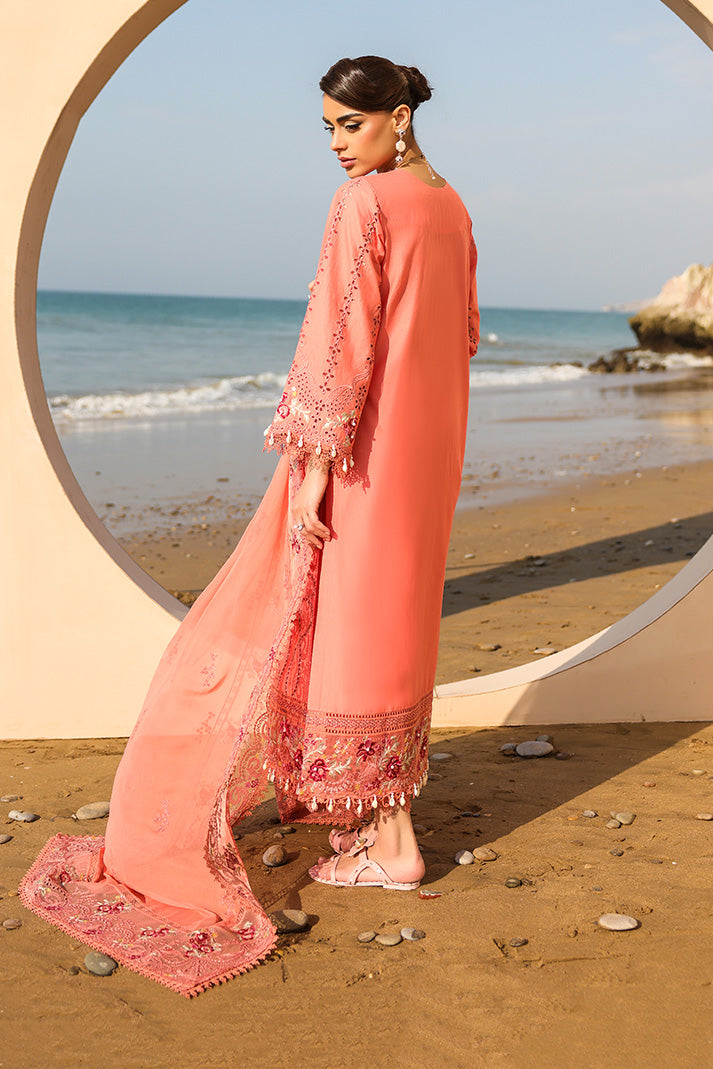 Serene Premium Hania Luxury Lawn Unstitched 3Pc Suit SL-108 Elara