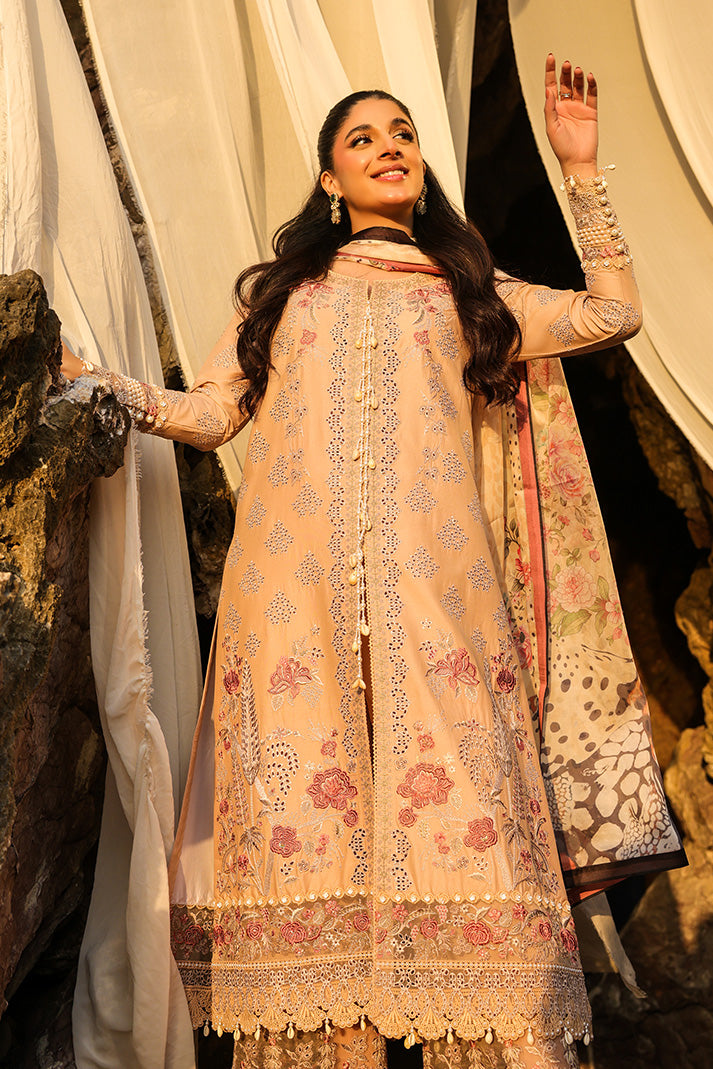 Serene Premium Hania Luxury Lawn Unstitched 3Pc Suit SL-113 Soraya