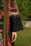 Serene Premium Dahlia Lawn Unstitched 3Pc Suit SL-123 Noir Rouge