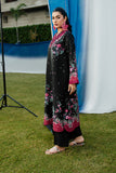 Serene Premium Dahlia Embroidered Lawn Pret 3Pc Suit SL-135 Ivory Bloom