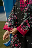 Serene Premium Dahlia Embroidered Lawn Pret 3Pc Suit SL-135 Ivory Bloom