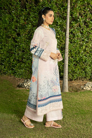 Serene Premium Dahlia Embroidered Lawn Pret 3Pc Suit SL-146 Blush Serenity