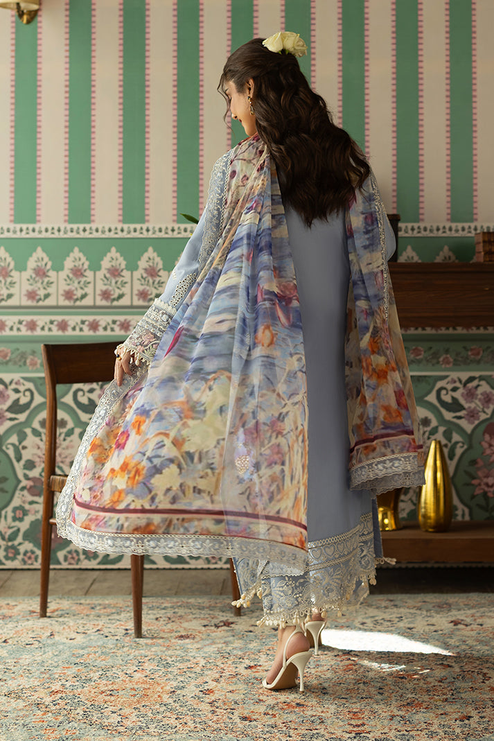 Serene Premium Maya Luxury Lawn Unstitched 3Pc Suit SL-149 Meher