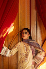 Serene Premium Maya Luxury Lawn Unstitched 3Pc Suit SL-151 Nael
