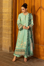 Serene Premium Maya Luxury Lawn Unstitched 3Pc Suit SL-156 Yalina