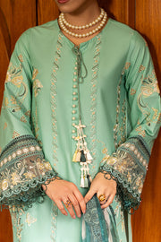 Serene Premium Maya Luxury Lawn Unstitched 3Pc Suit SL-156 Yalina