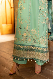 Serene Premium Maya Luxury Lawn Unstitched 3Pc Suit SL-156 Yalina