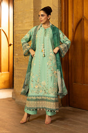 Serene Premium Maya Luxury Lawn Unstitched 3Pc Suit SL-156 Yalina