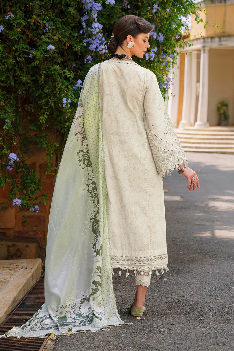 Baroque Embroidered Swiss Lawn Unstitched 3Pc Suit BQU-SL12-D01