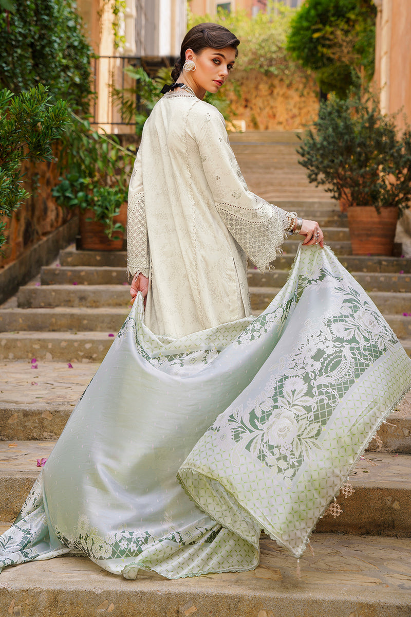 Baroque Embroidered Swiss Lawn Unstitched 3Pc Suit BQU-SL12-D01