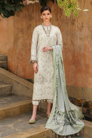 Baroque Embroidered Swiss Lawn Unstitched 3Pc Suit BQU-SL12-D01