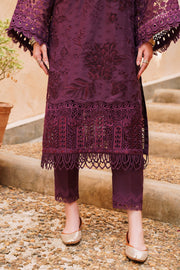 Baroque Embroidered Swiss Lawn Unstitched 3Pc Suit BQU-SL12-D04
