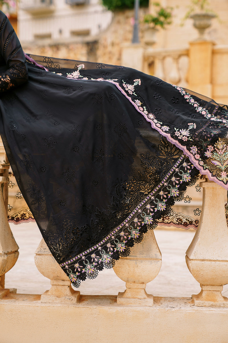 Baroque Embroidered Swiss Lawn Unstitched 3Pc Suit BQU-SL12-D06