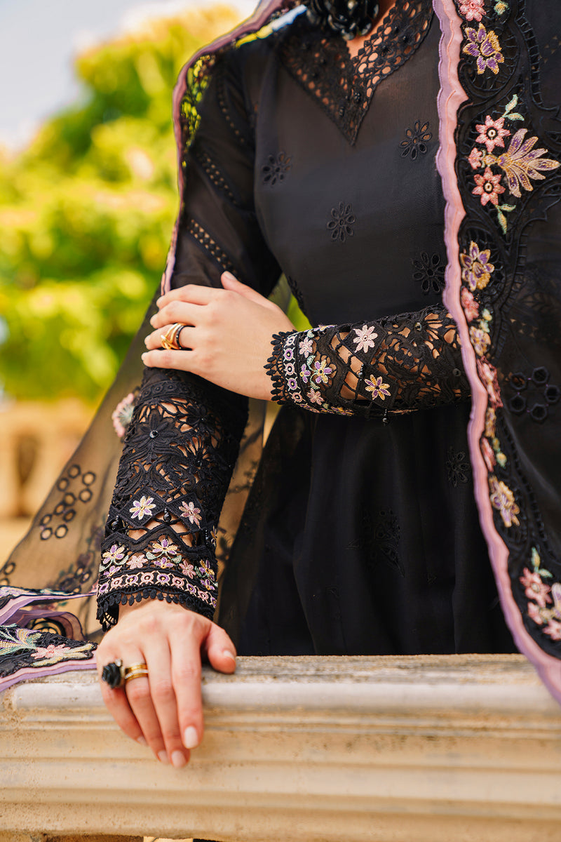 Baroque Embroidered Swiss Lawn Unstitched 3Pc Suit BQU-SL12-D06
