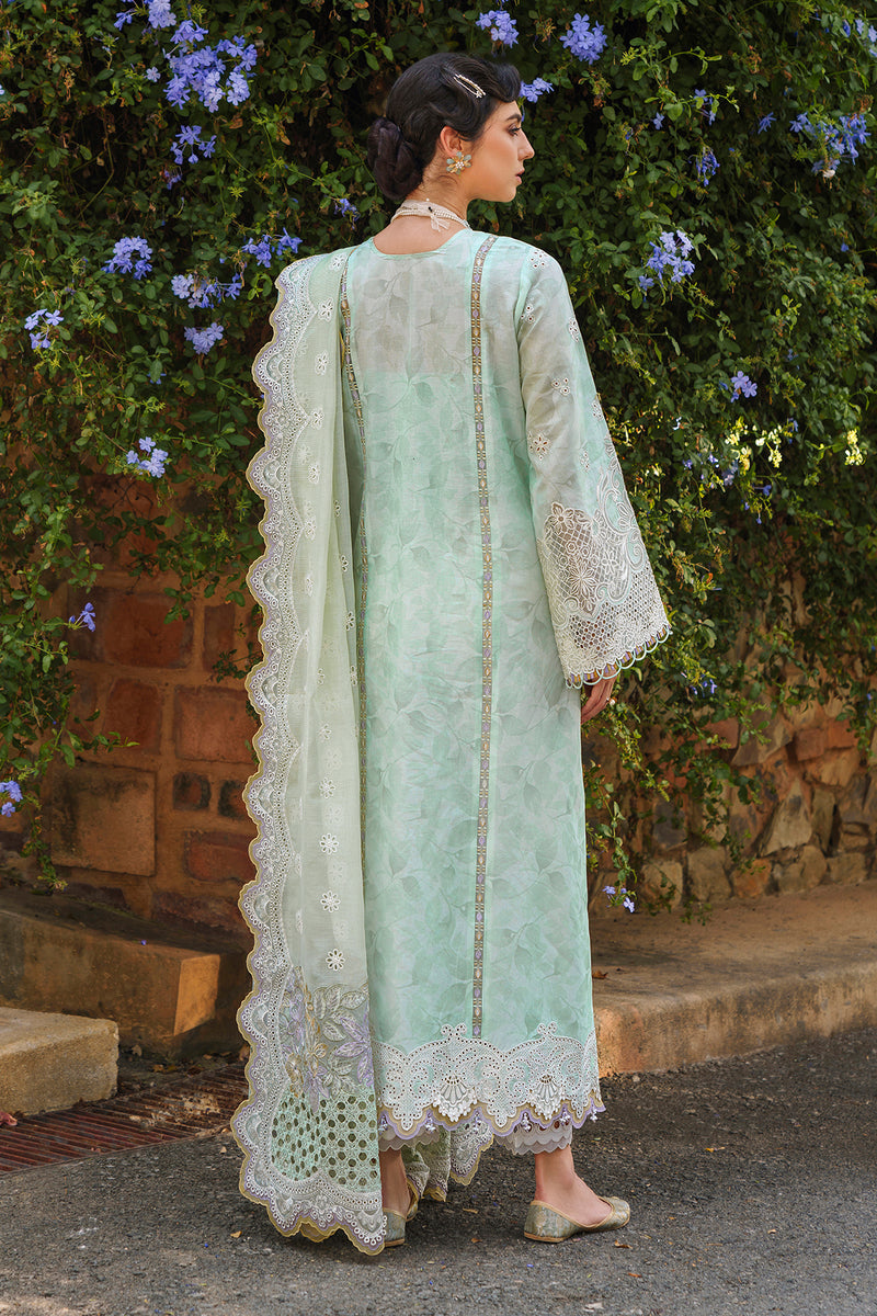 Baroque Embroidered Swiss Lawn Unstitched 3Pc Suit BQU-SL12-D07