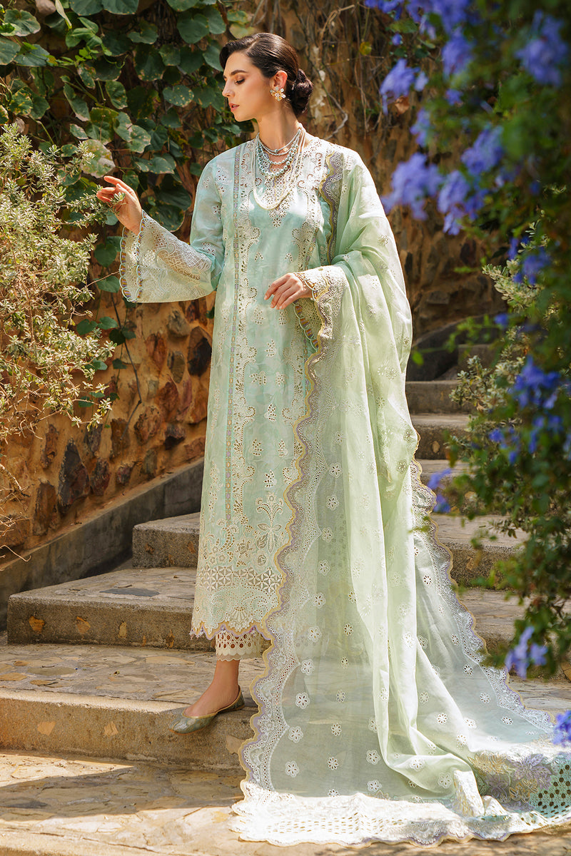 Baroque Embroidered Swiss Lawn Unstitched 3Pc Suit BQU-SL12-D07