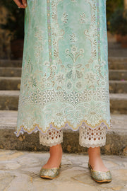 Baroque Embroidered Swiss Lawn Unstitched 3Pc Suit BQU-SL12-D07