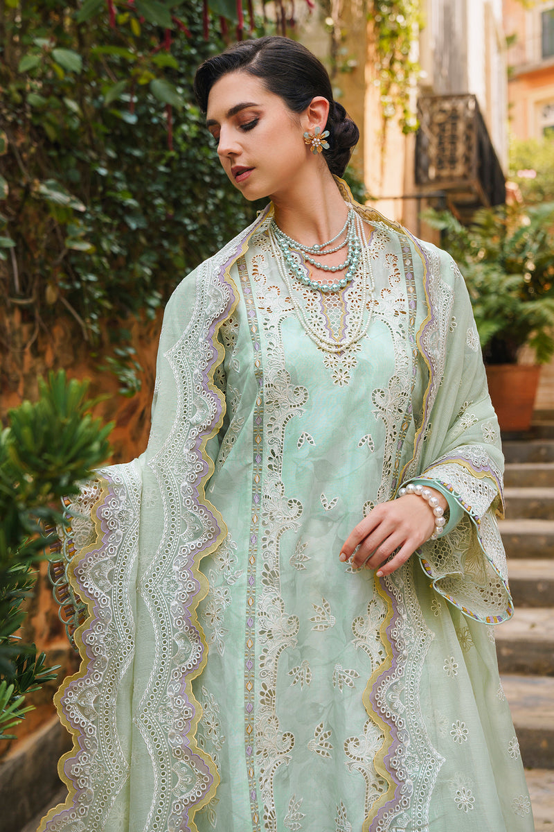 Baroque Embroidered Swiss Lawn Unstitched 3Pc Suit BQU-SL12-D07