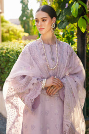 Baroque Embroidered Swiss Lawn Unstitched 3Pc Suit BQU-SL12-D09