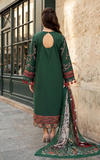 Asifa & Nabeel Summer Lawn Unstitched 3Pc Suit SL26-01 Green Majestic