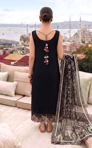 Asifa & Nabeel Summer Lawn Unstitched 3Pc Suit SL26-08 Smoke Pearl