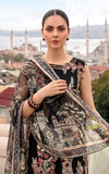 Asifa & Nabeel Summer Lawn Unstitched 3Pc Suit SL26-08 Smoke Pearl
