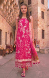 Asifa & Nabeel Summer Lawn Unstitched 3Pc Suit SL26-09 Fuchsia Allure