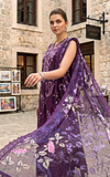 Asifa & Nabeel Summer Lawn Unstitched 3Pc Suit SL26-10 Plum Royale