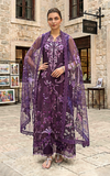 Asifa & Nabeel Summer Lawn Unstitched 3Pc Suit SL26-10 Plum Royale