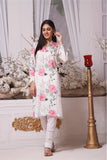 Feathers Digital Printed Viscose Unstitched 2Pc Suit SNOW GLORY-FT-026