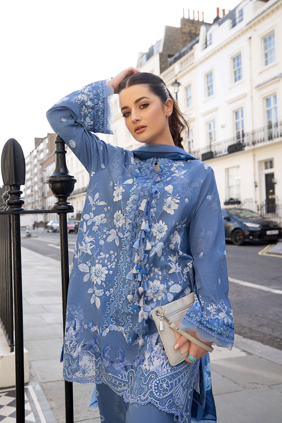 Sobia Nazir Prints Embroidered Lawn Unstitched 3Pc Suit SNP26-1A